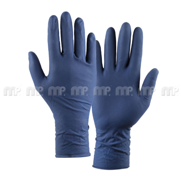 Slika Mipa latex rukavice plave XL 50/1