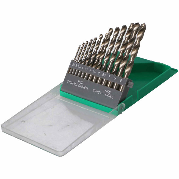 Slika EGA Borer za metal set hss 2,0-8,0