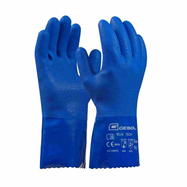 Slika Gebol rukavice blue tech 10