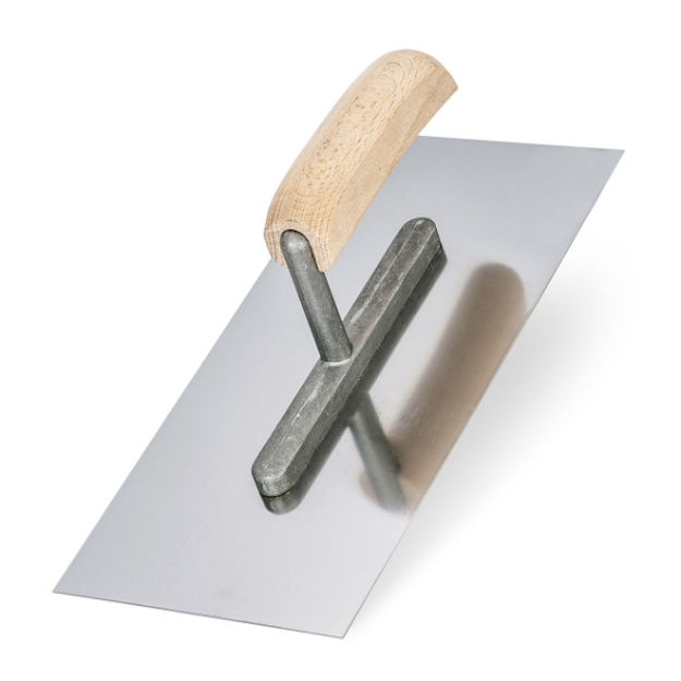 Slika M gleter ravni drvena drška 120x270mm