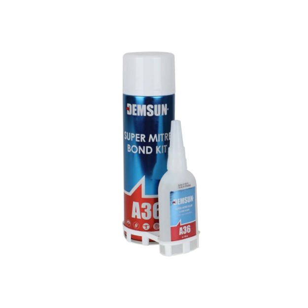 Slika Dvokomponentno mdf ljepilo 400ml+100gr demsun a36