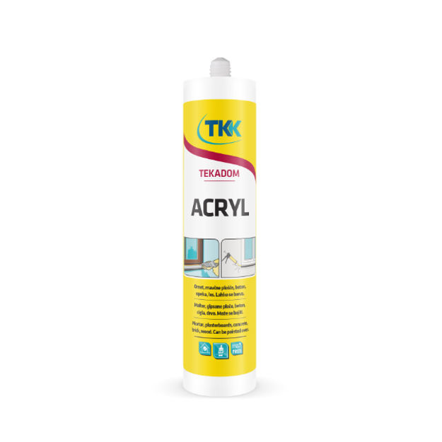Slika Silikon tkk acryl bijeli 300ml