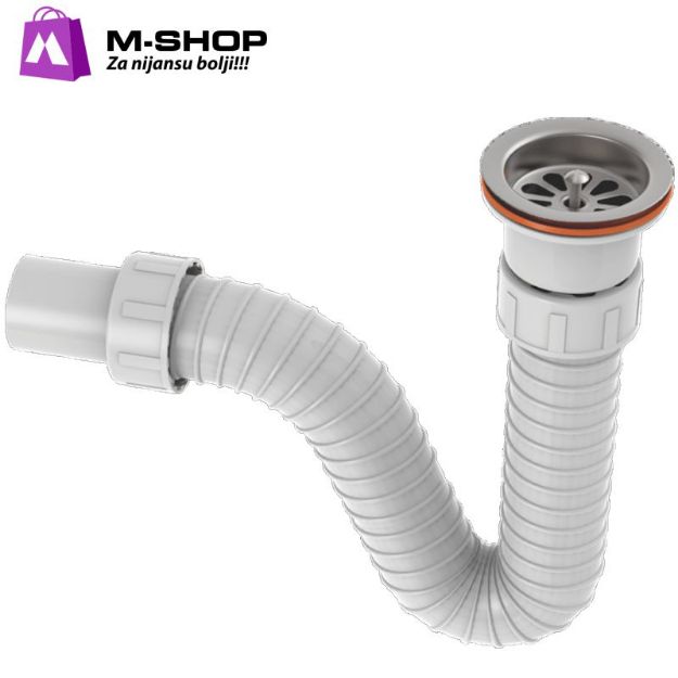 Slika Sifon za umivaonik inox vijak