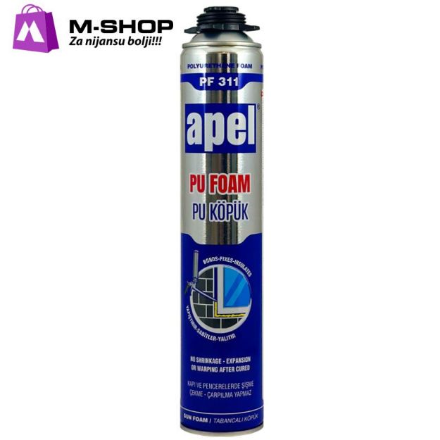 Slika APEL PF311 Pur pjena pištoljska 750ml (850G)
