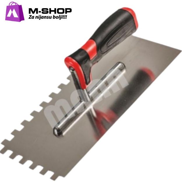 Slika M Gleter nazubljeni rostfrei SOFT 270mm 8x8