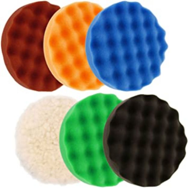 Slika NR. spužva za poliranje waffle BORDO 150x25mm