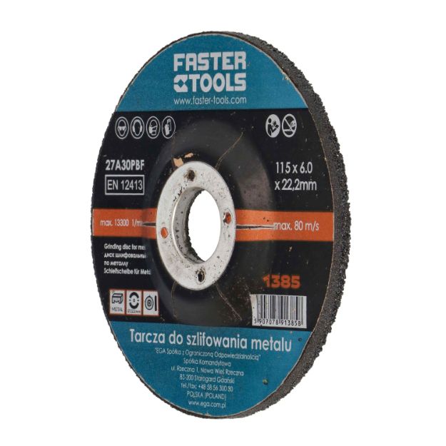 Slika EGA Brusna ploča 125x6mm
