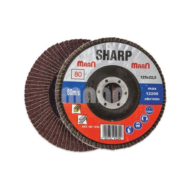 Slika M Brusni disk lamelni fi115 gr.40