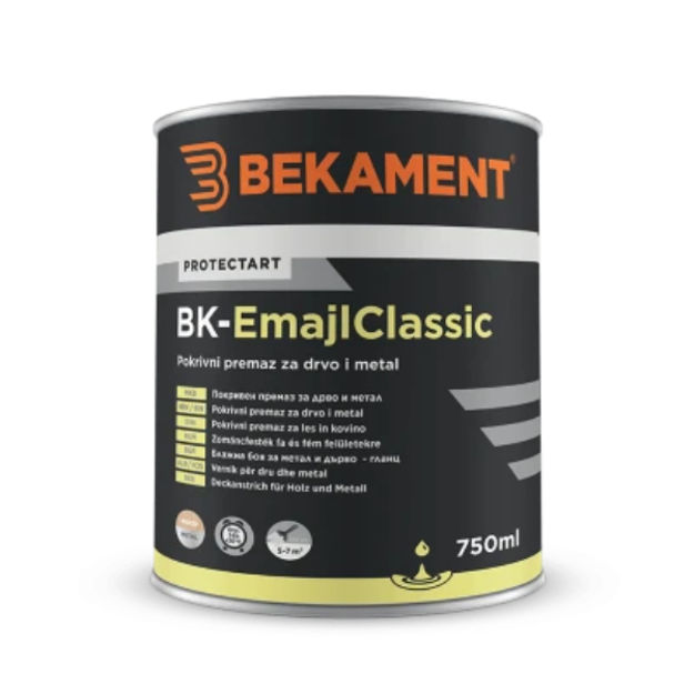 Slika BK-Emajl Classic 0,75 bijeli mat